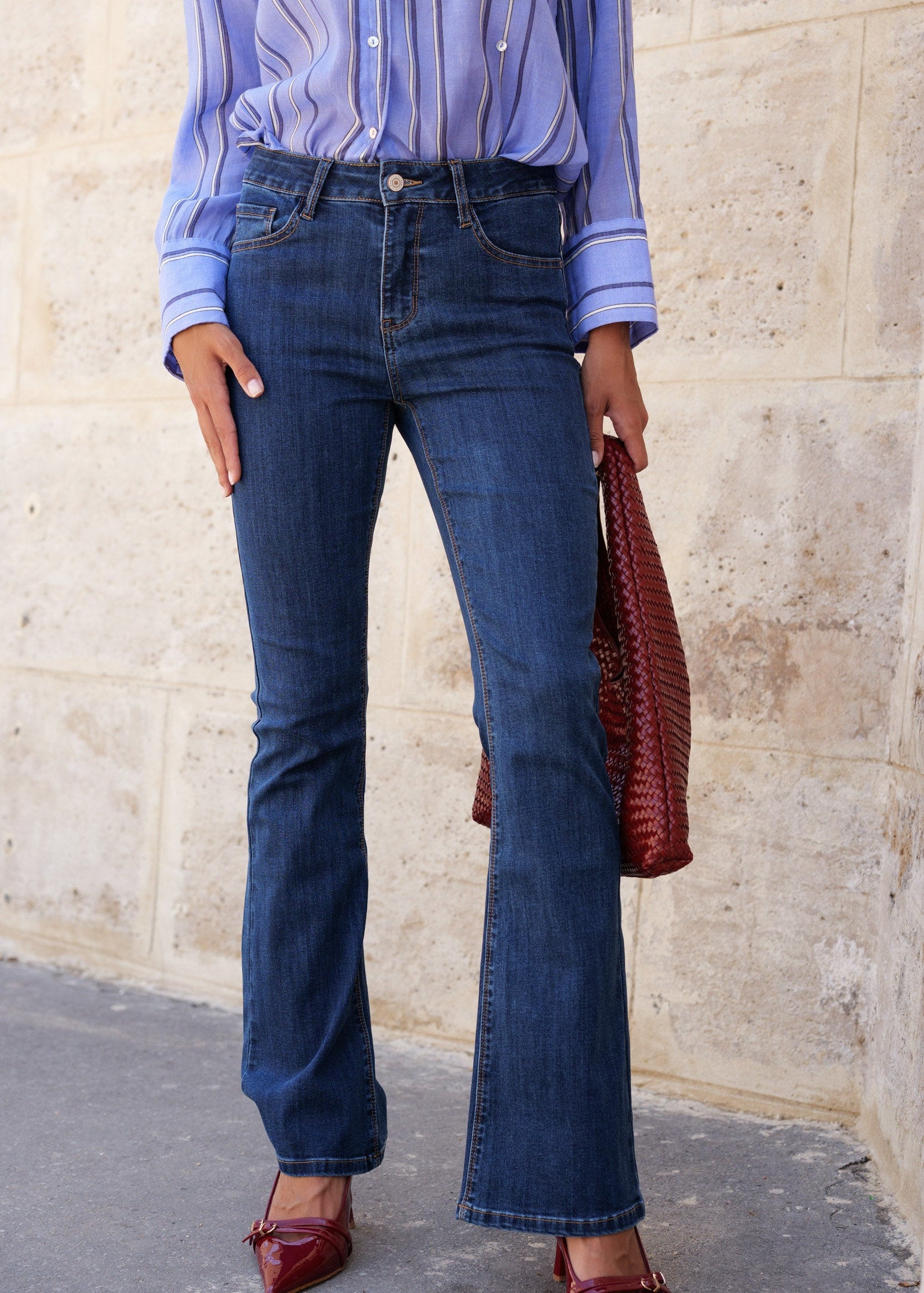 Jean Emma - denim foncé - Oraije Paris
