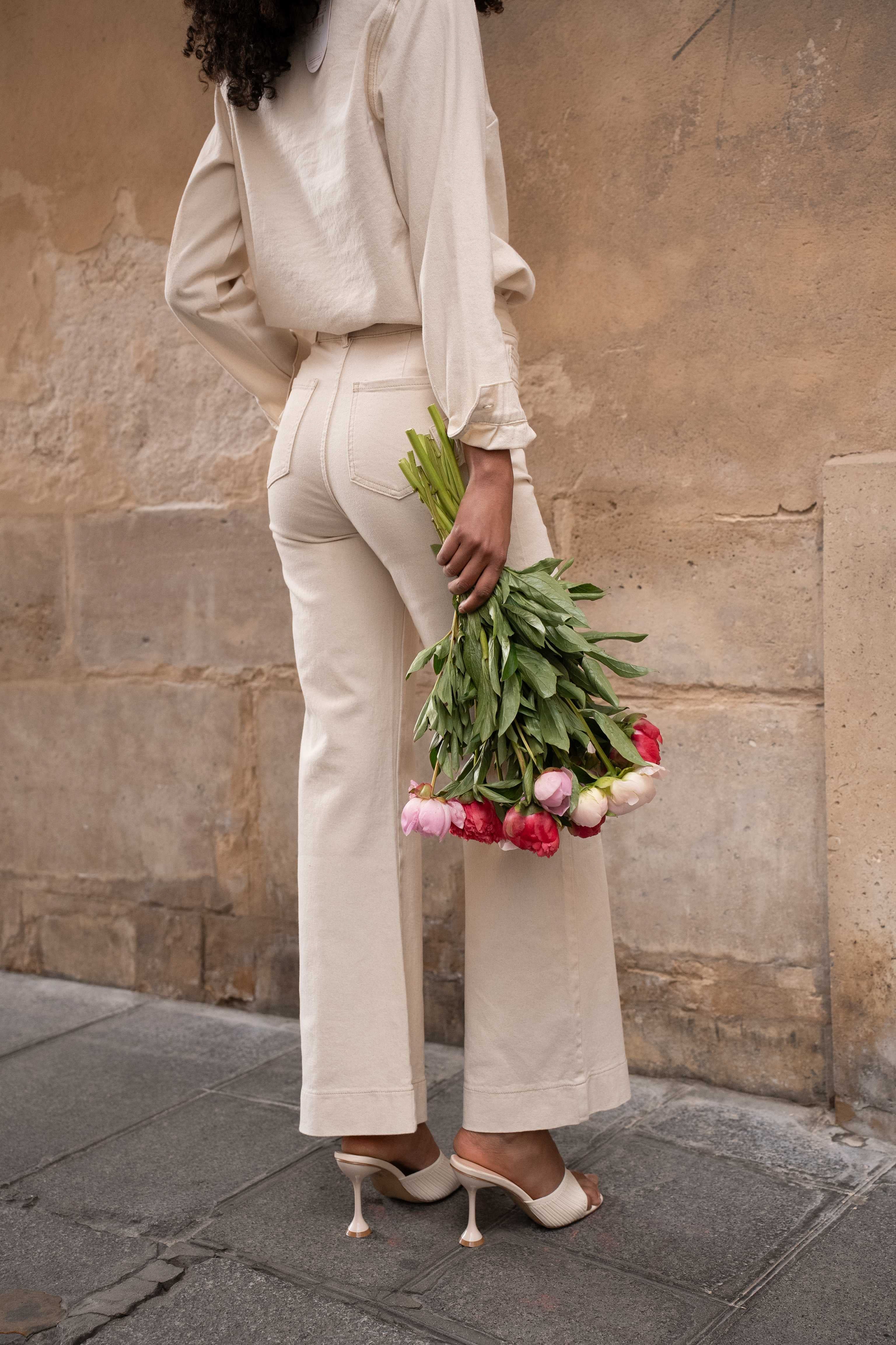 Jean Eugénie - denim naturel - Oraije Paris