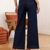 Jean Faustinette - denim brut