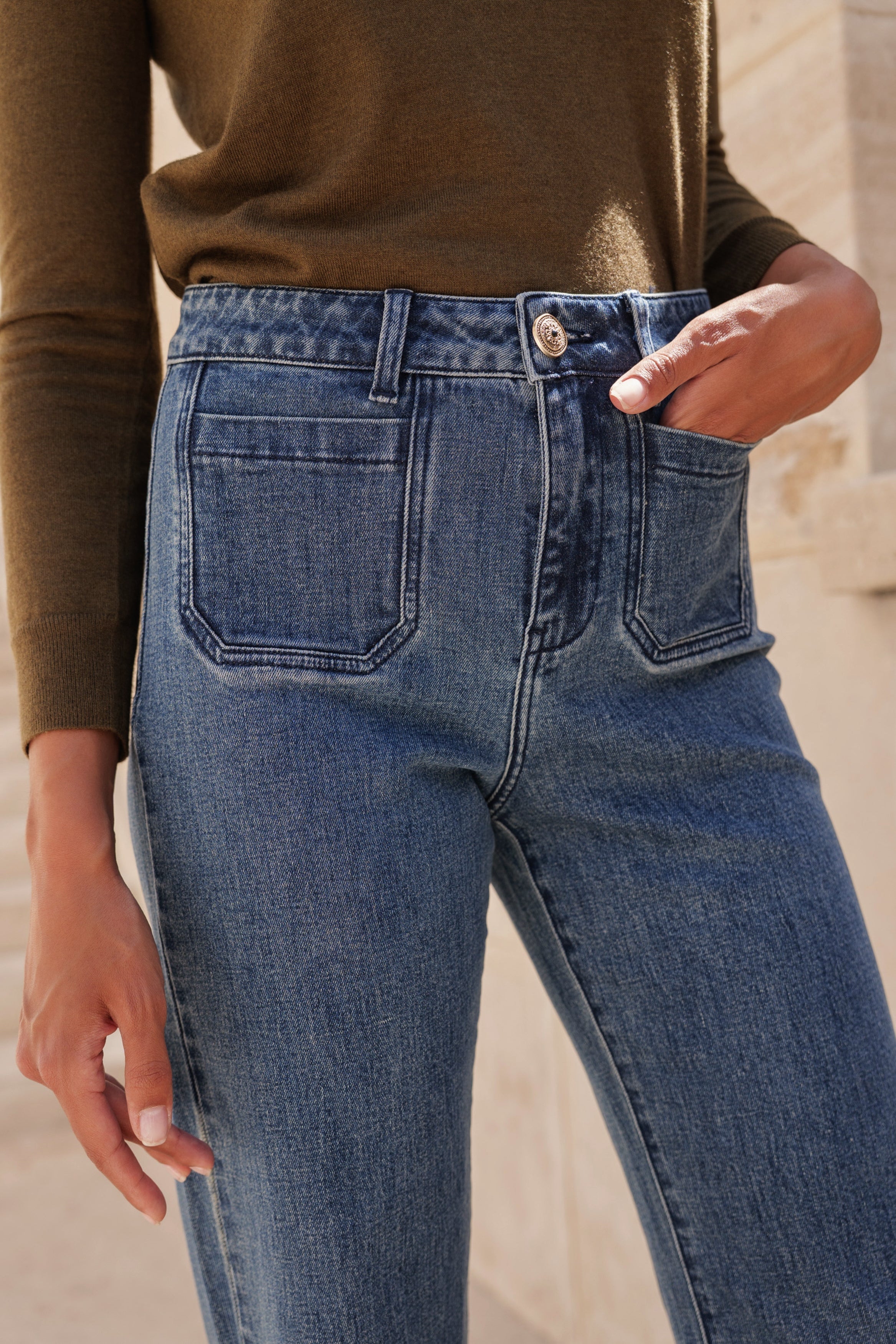 Jean Felix - denim stone - Oraije Paris