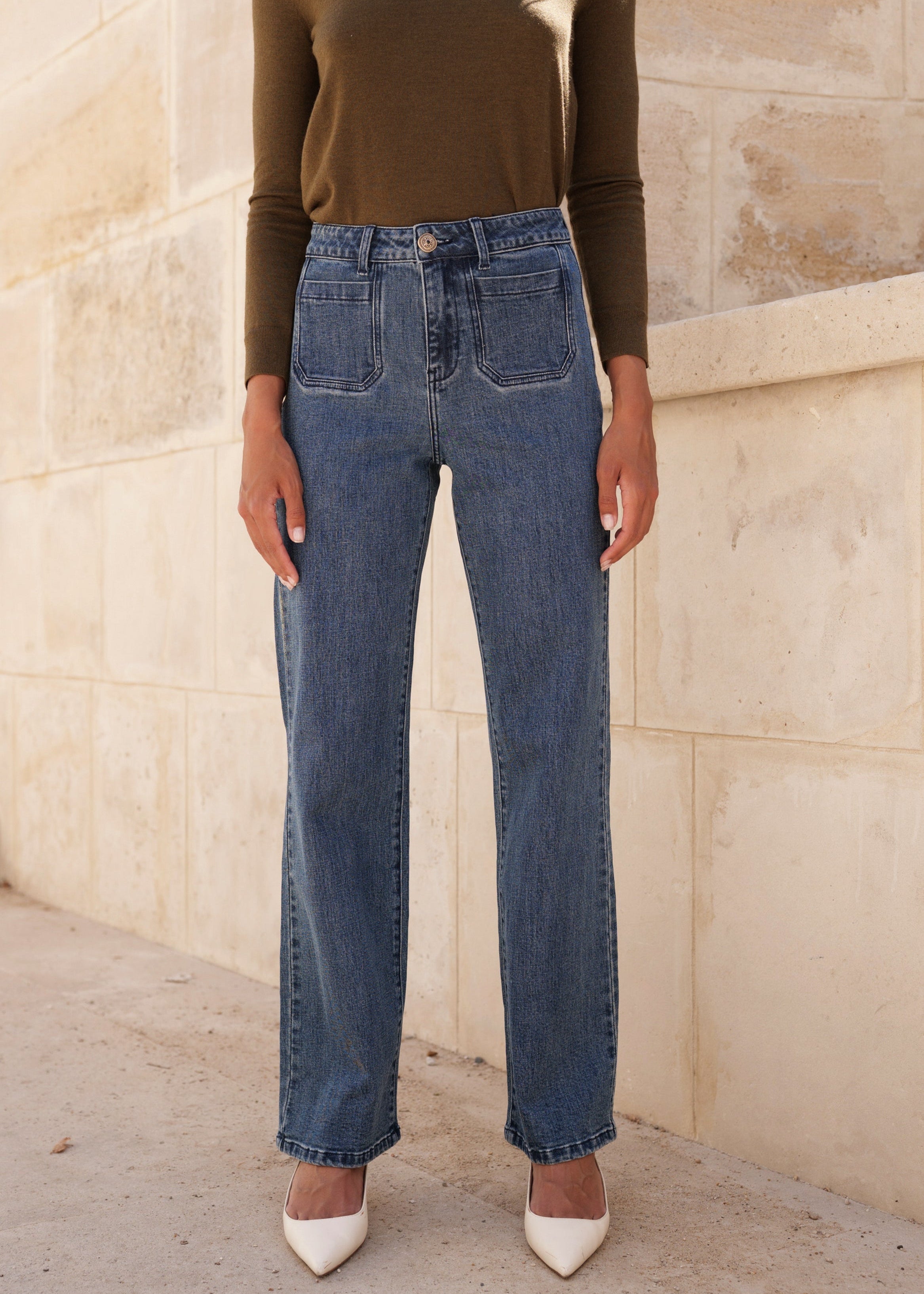 Jean Felix - denim stone - Oraije Paris