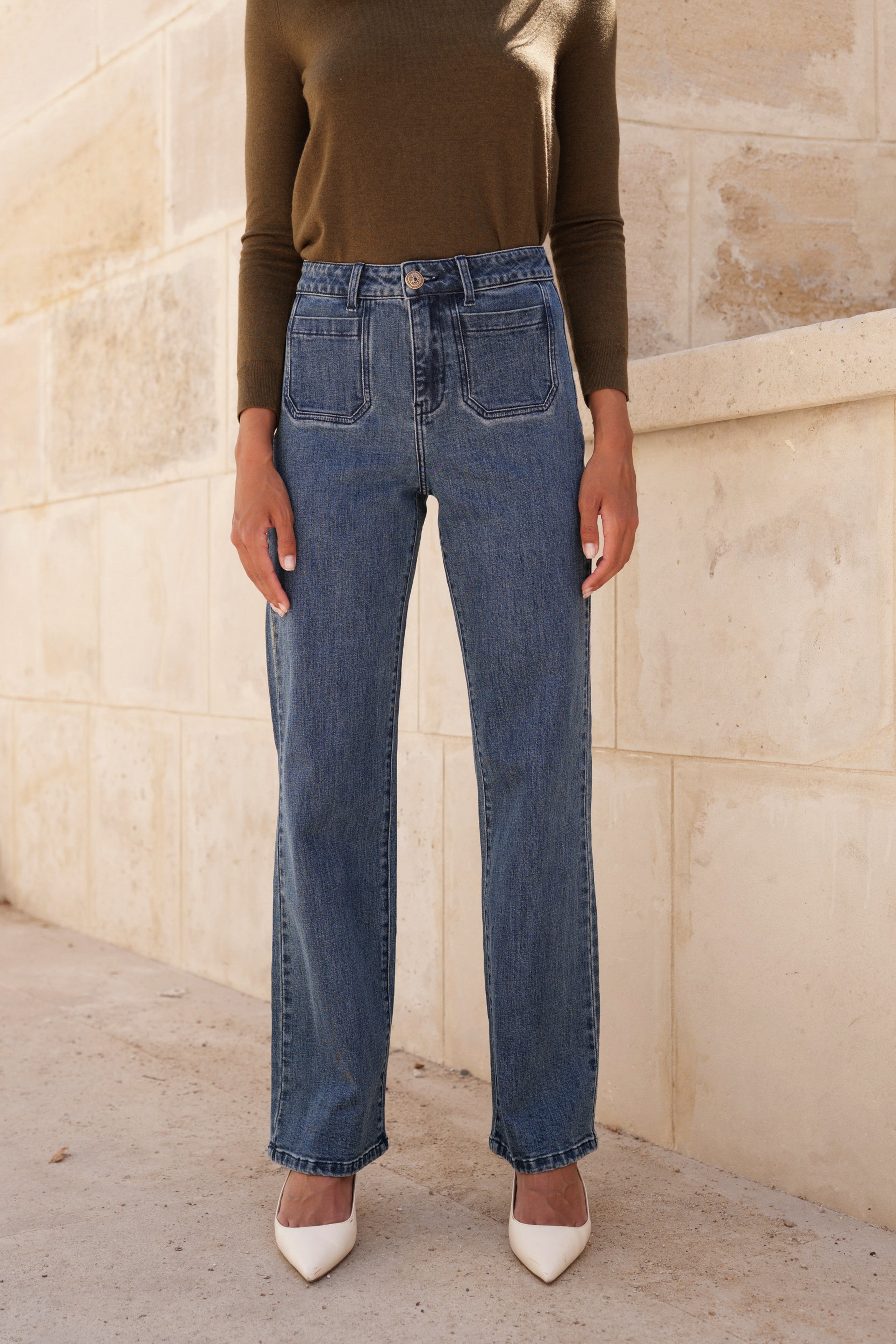 Jean Felix - denim stone - Oraije Paris