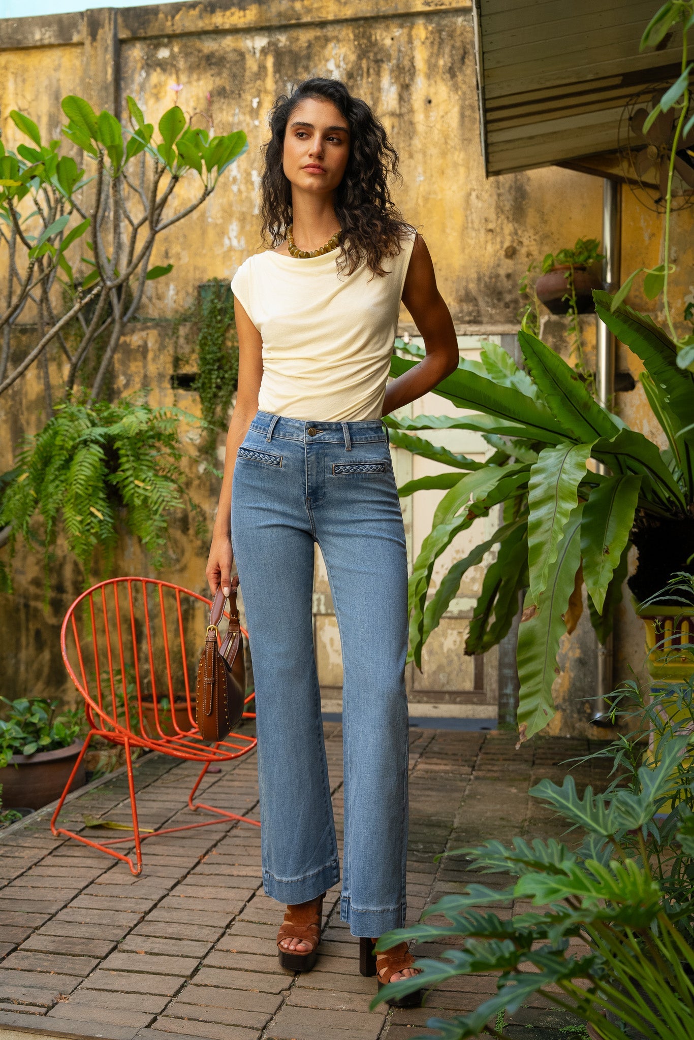 Jean Fiona - denim stone