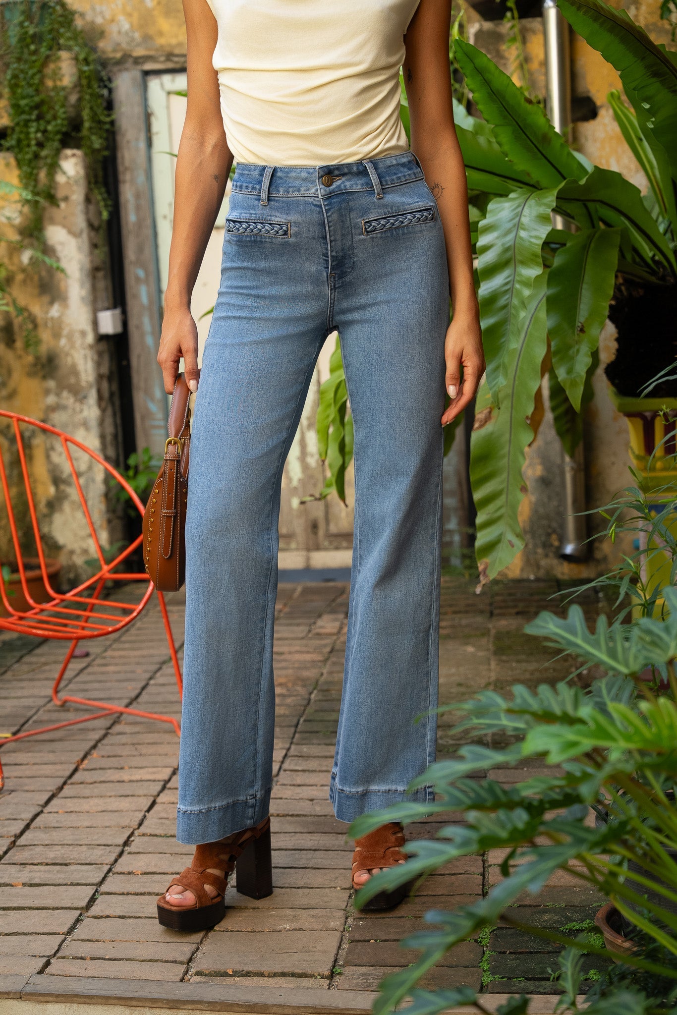 Jean Fiona - denim stone