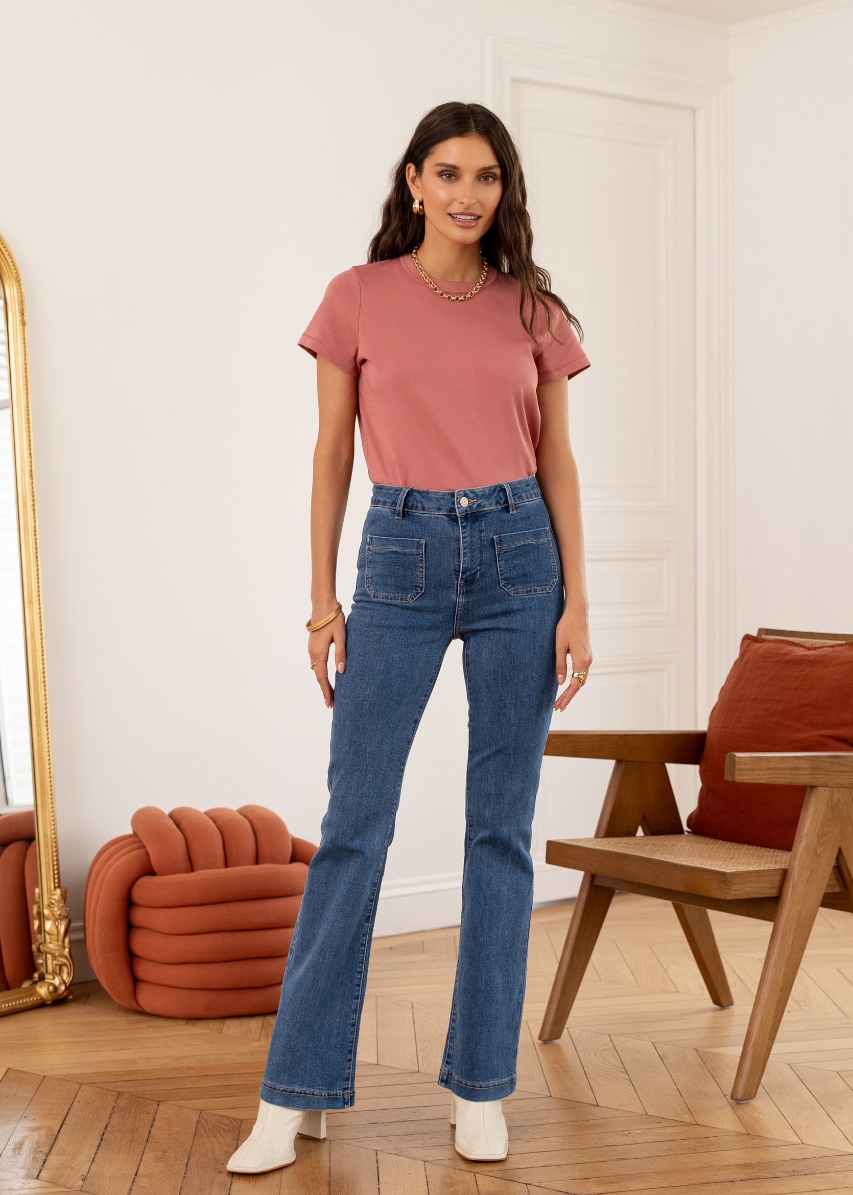 Jean Francine - denim stone