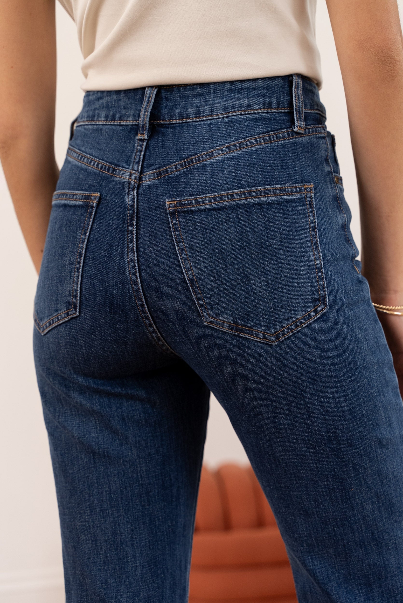 Jean Frenchy - denim foncé - Oraije Paris