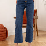 Jean Frenchy - denim foncé - Oraije Paris