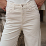 Jean Gabriel - denim blanc - Oraije Paris