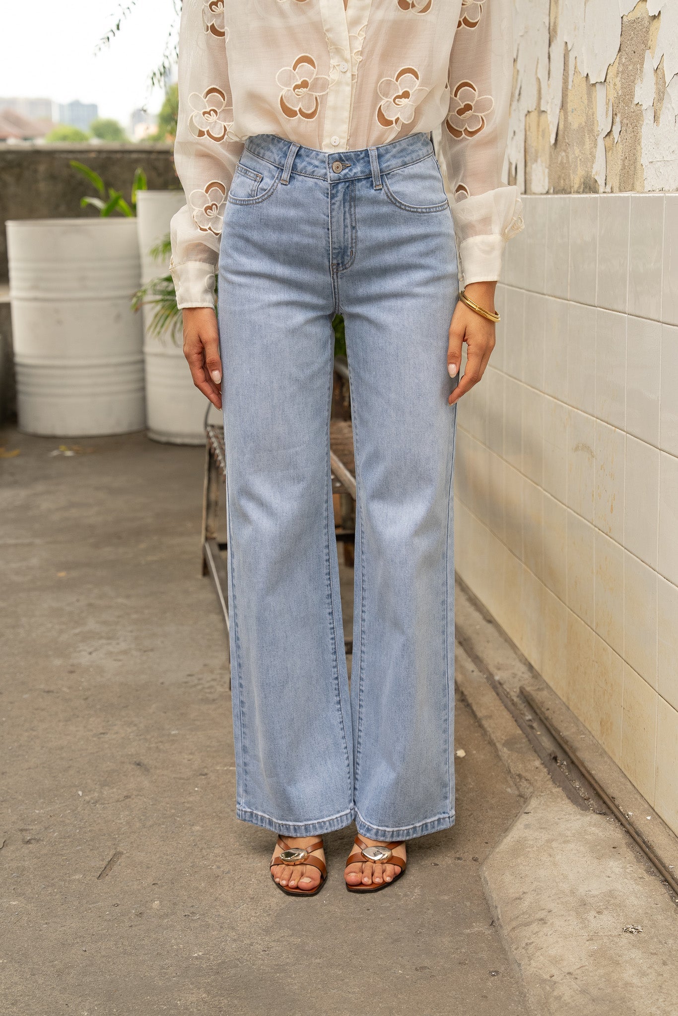 Jean Gabriel - denim bleu clair