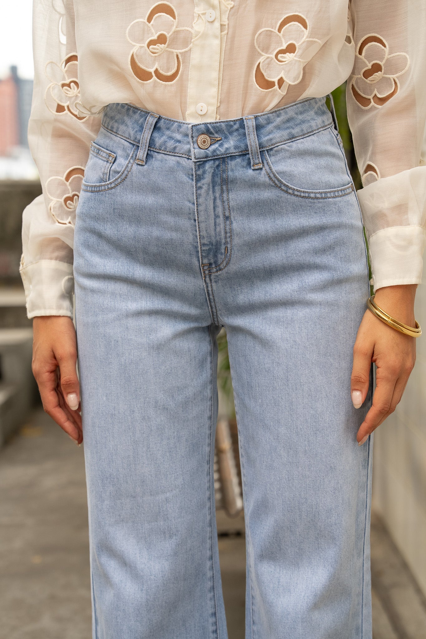 Jean Gabriel - denim bleu clair