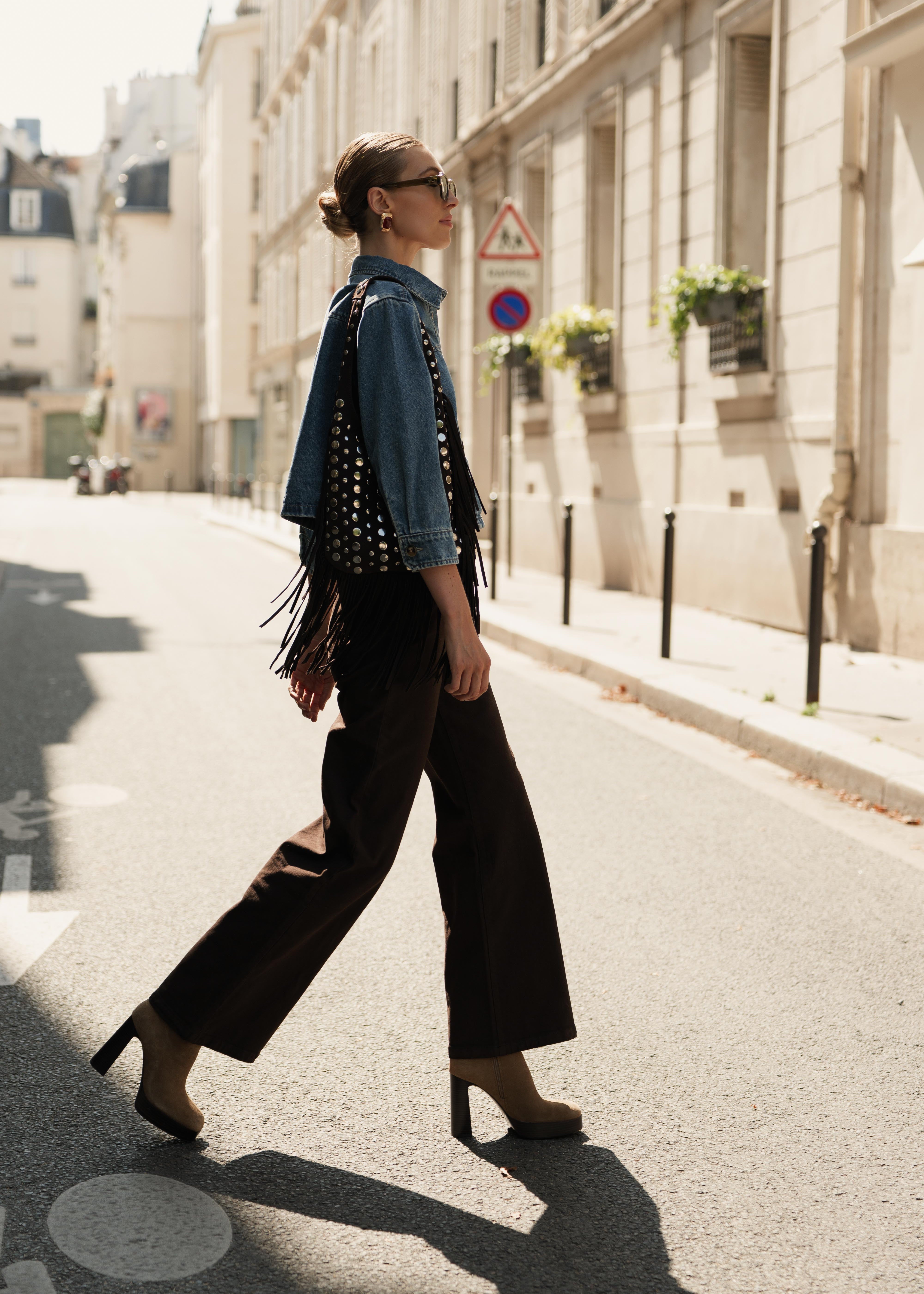 Jean Gabriel - denim chocolat - Oraije Paris