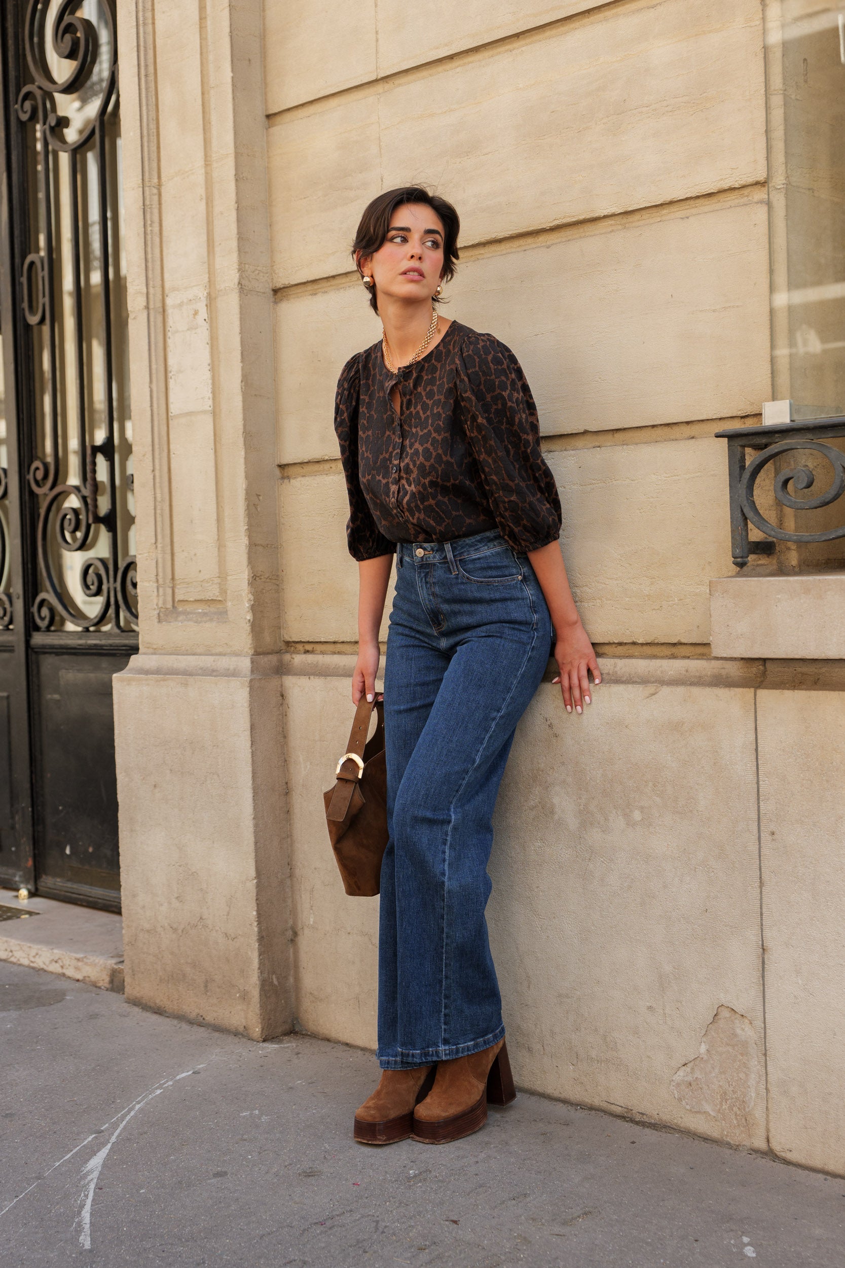 Jean Gabriel - denim foncé - Oraije Paris