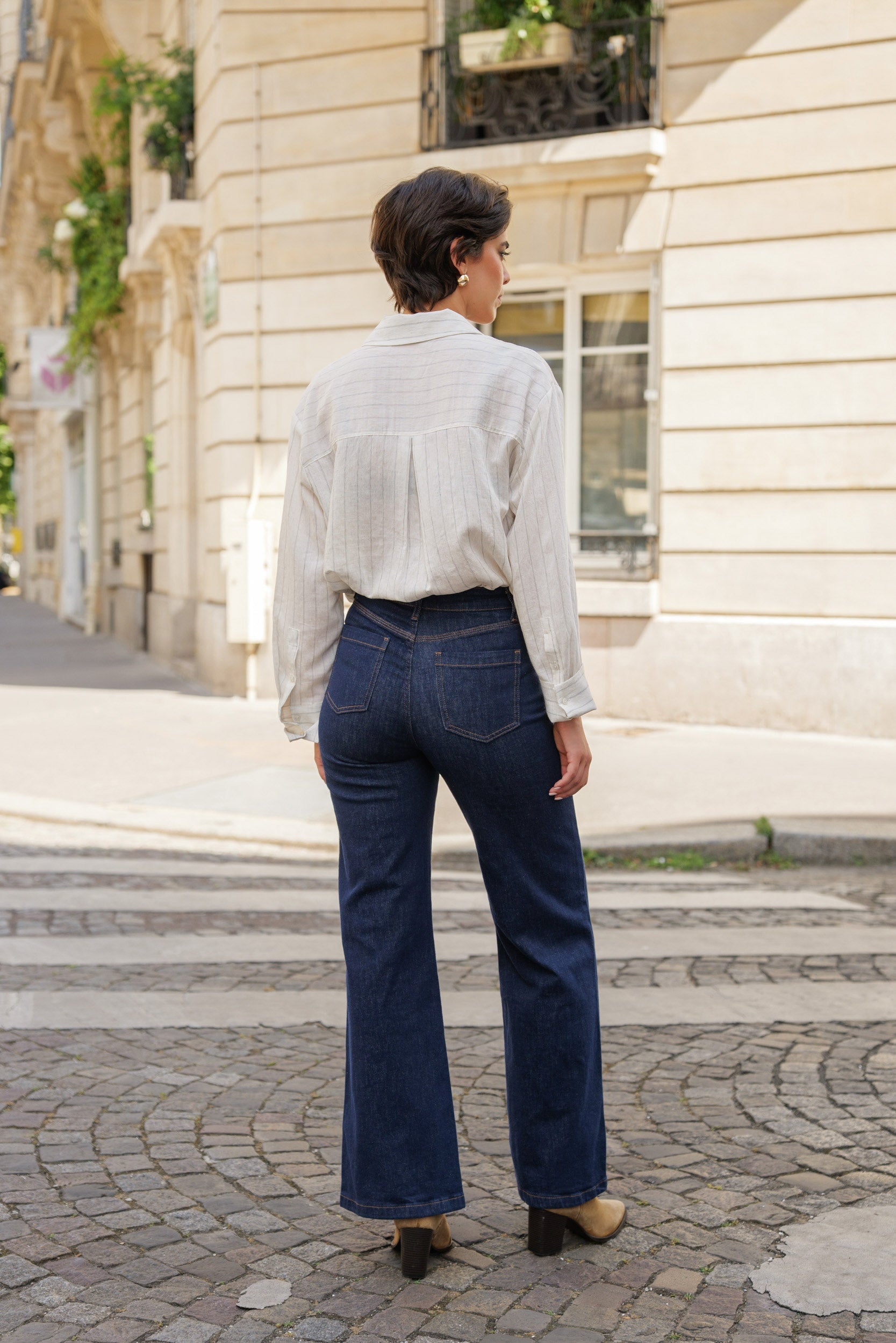 Jean Gaspard - denim brut - Oraije Paris