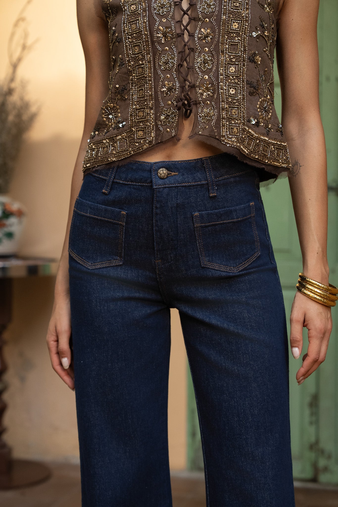 Jean Gaspard - denim brut