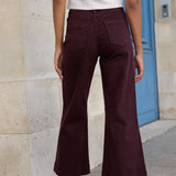 Jean Gasparette - denim bordeaux - Oraije Paris