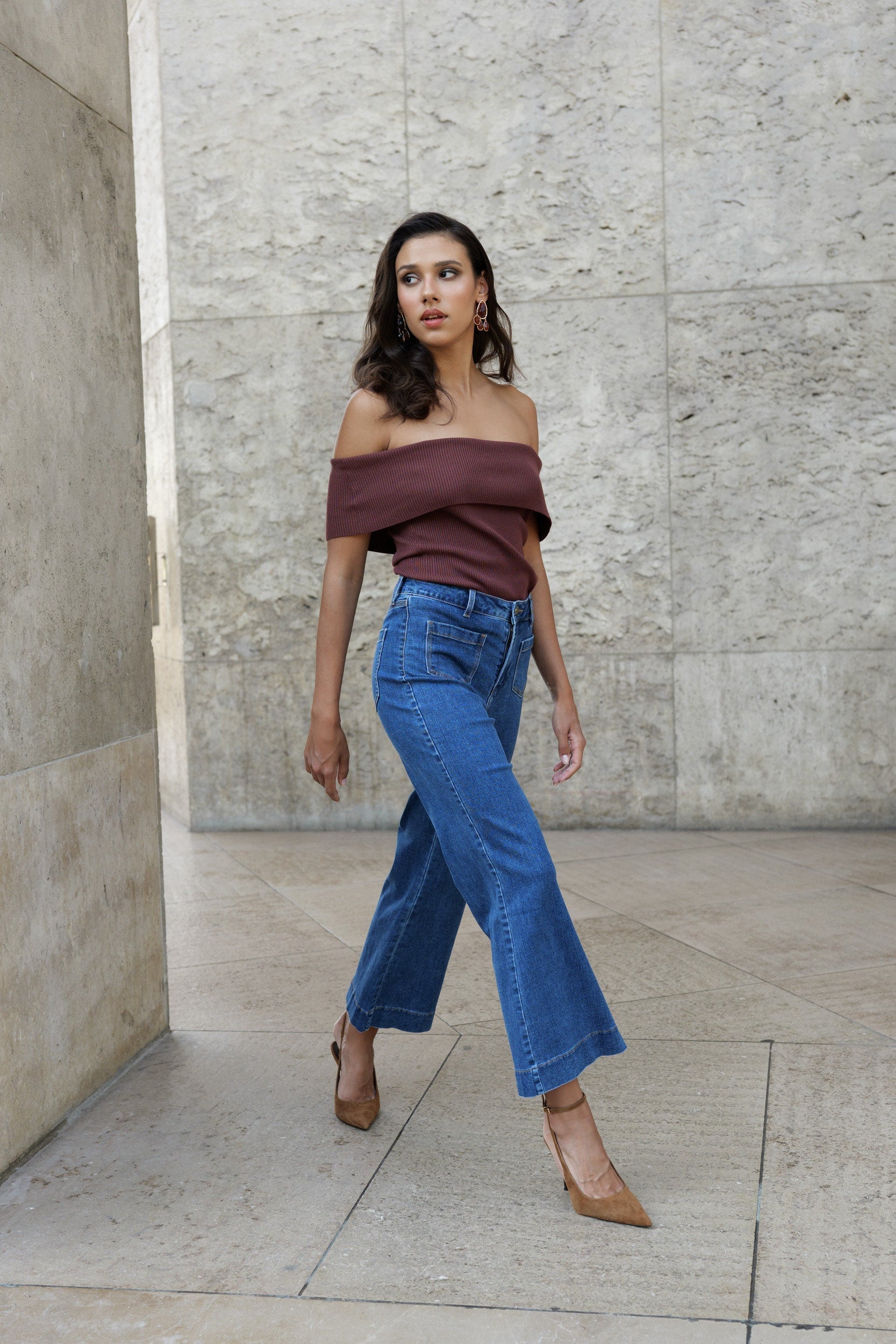 Jean Gasparette - denim foncé - Oraije Paris