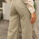 Jean Gasparette - denim kaki clair