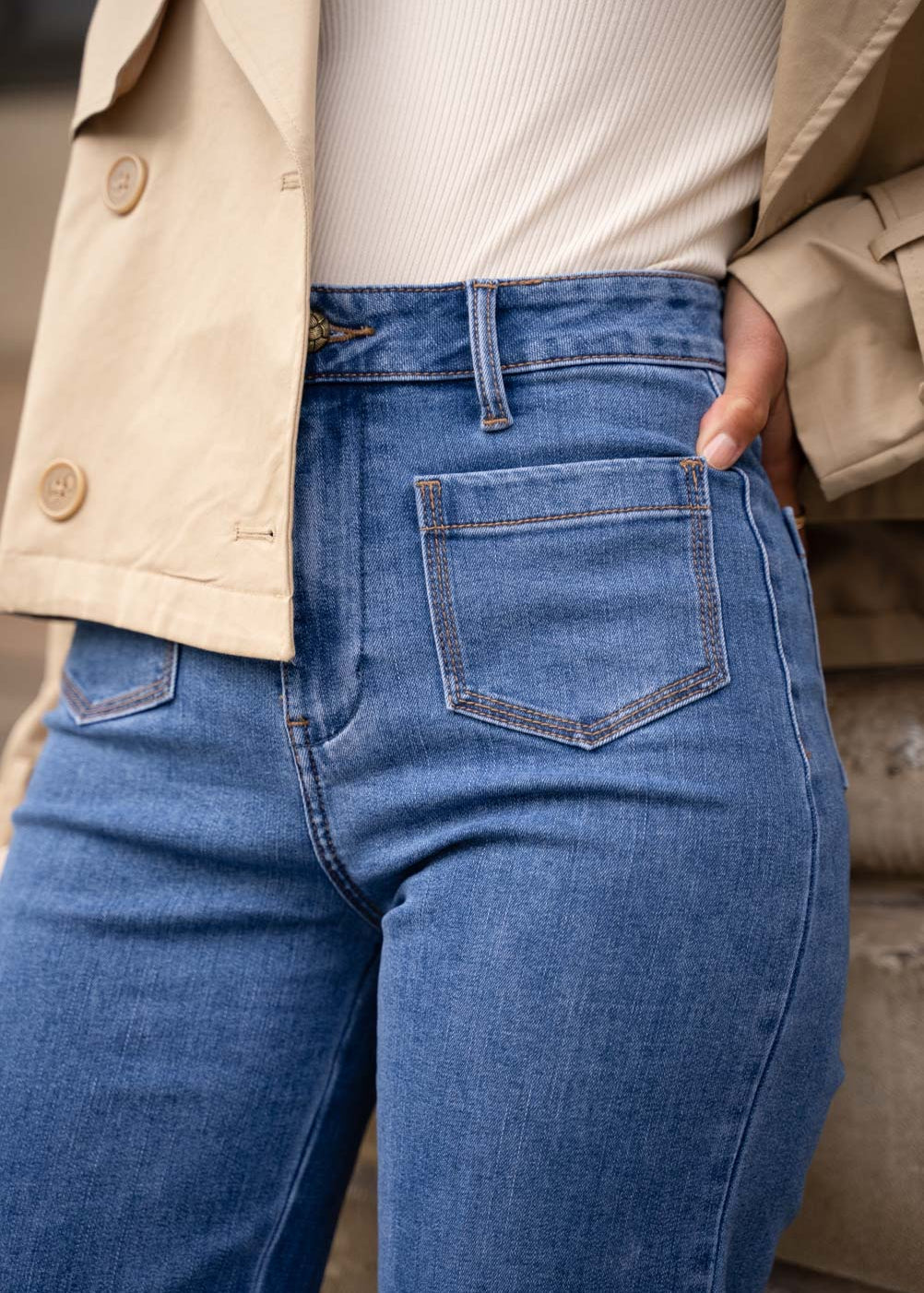 Jean Gasparette - denim stone - Oraije Paris