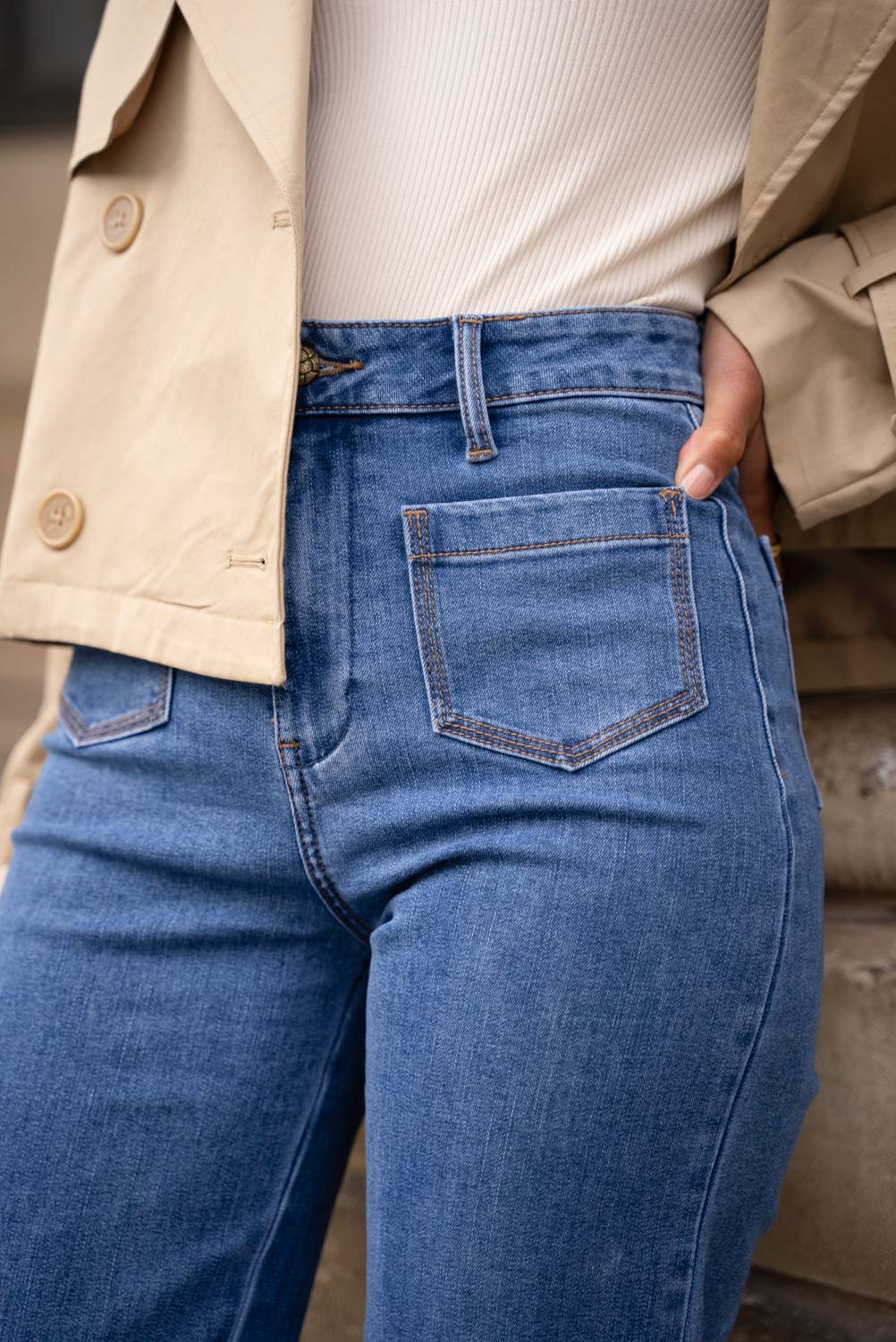 Jean Gasparette - denim stone - Oraije Paris