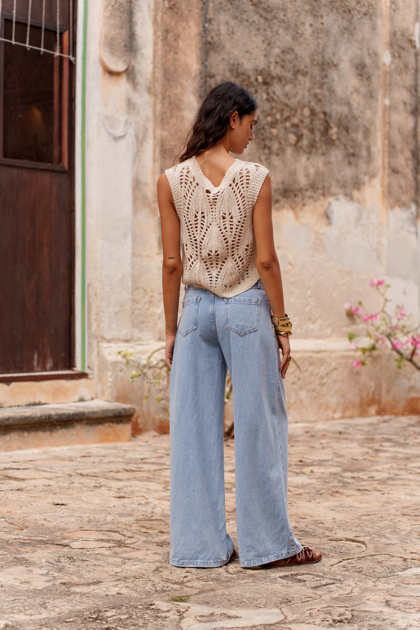 Jean Giovani - denim clair