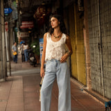 Jean Harper - denim bleu clair