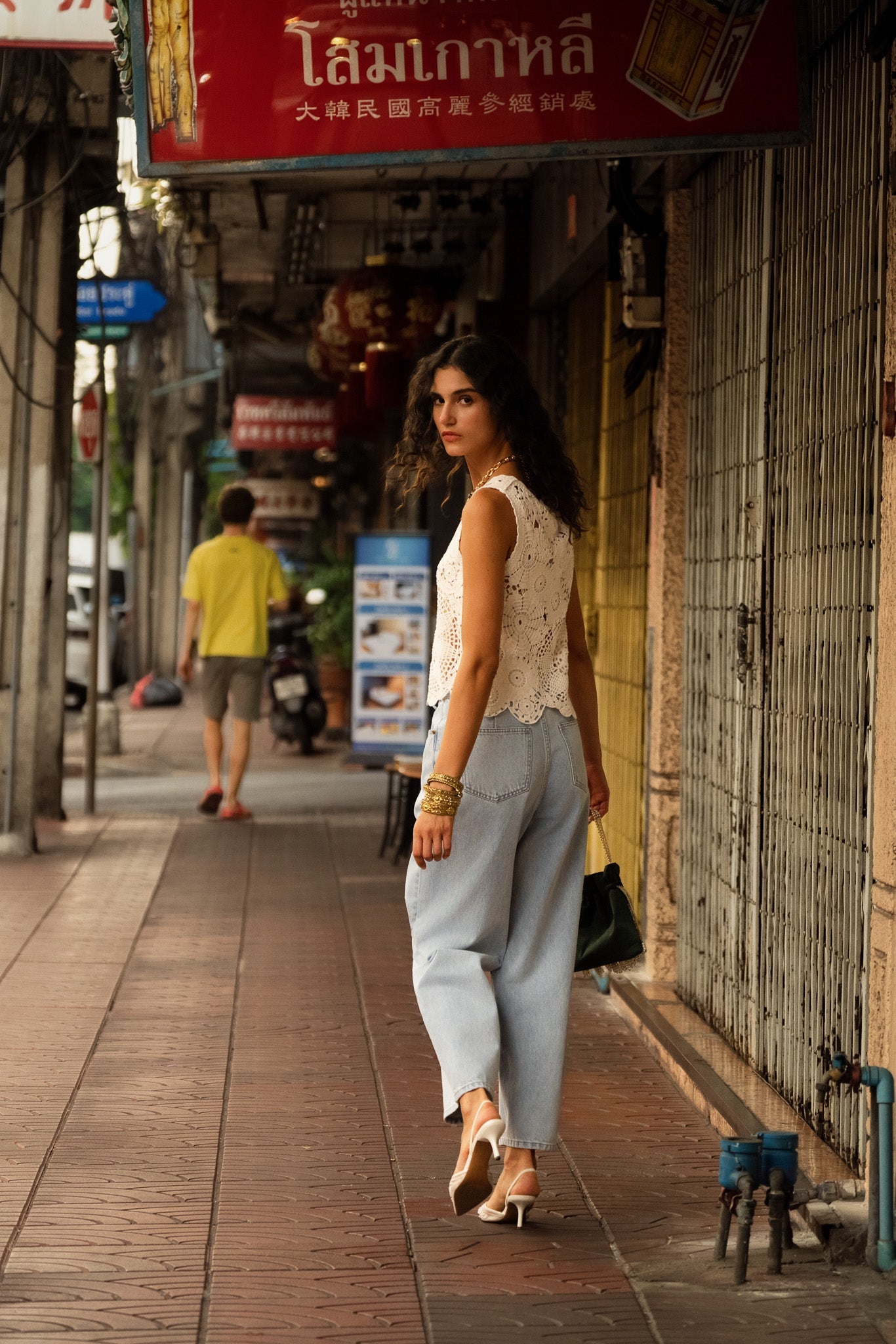 Jean Harper - denim bleu clair