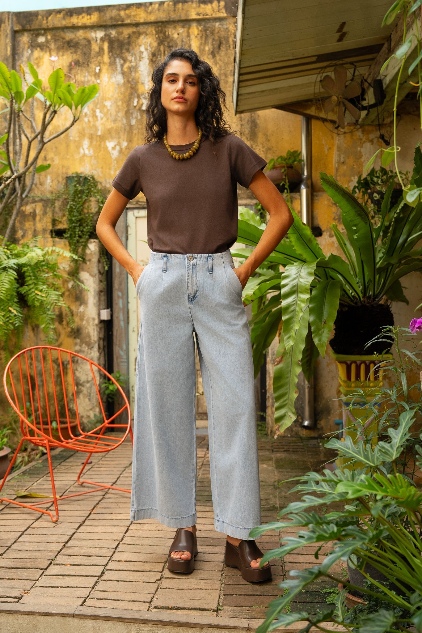 Jean Julie - denim clair