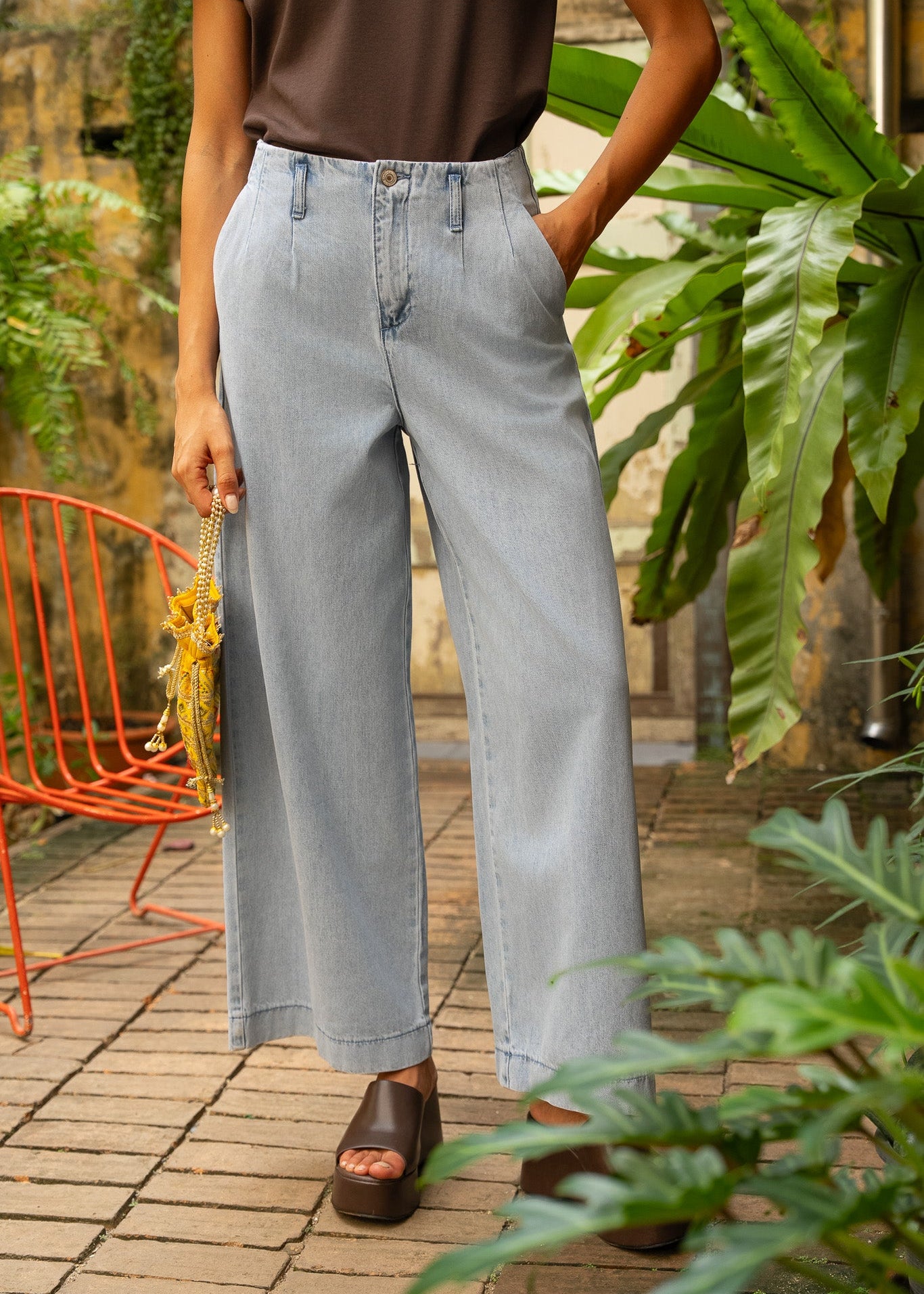 Jean Julie - denim clair