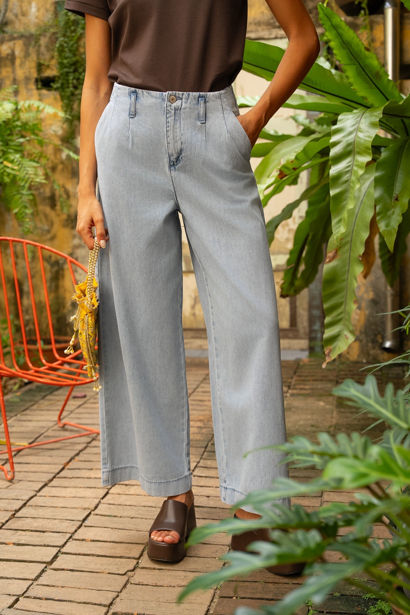 Jean Julie - denim clair