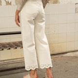 Jean Lola - denim blanc