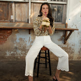 Jean Lola - denim blanc