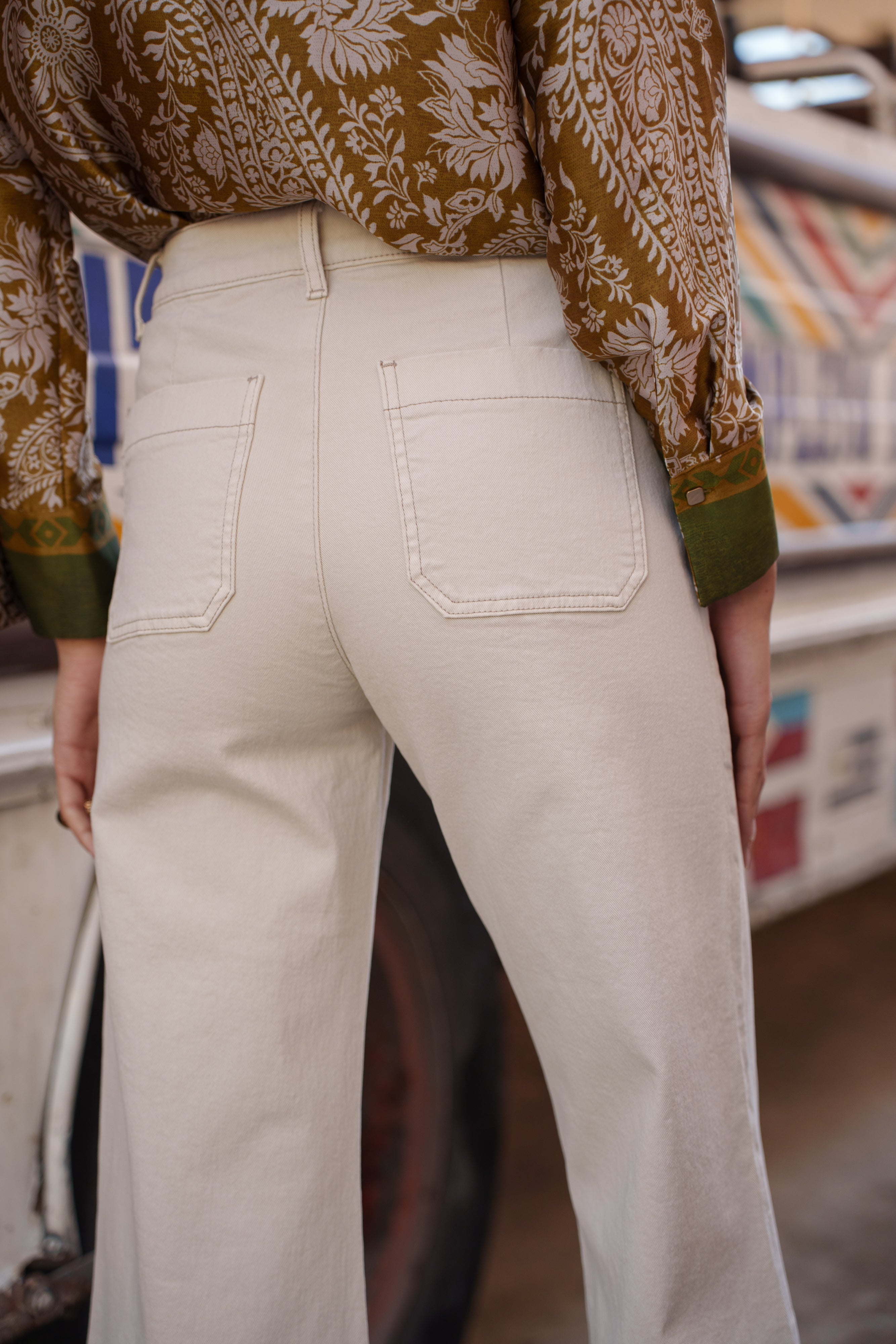 Jean Louise - denim beige