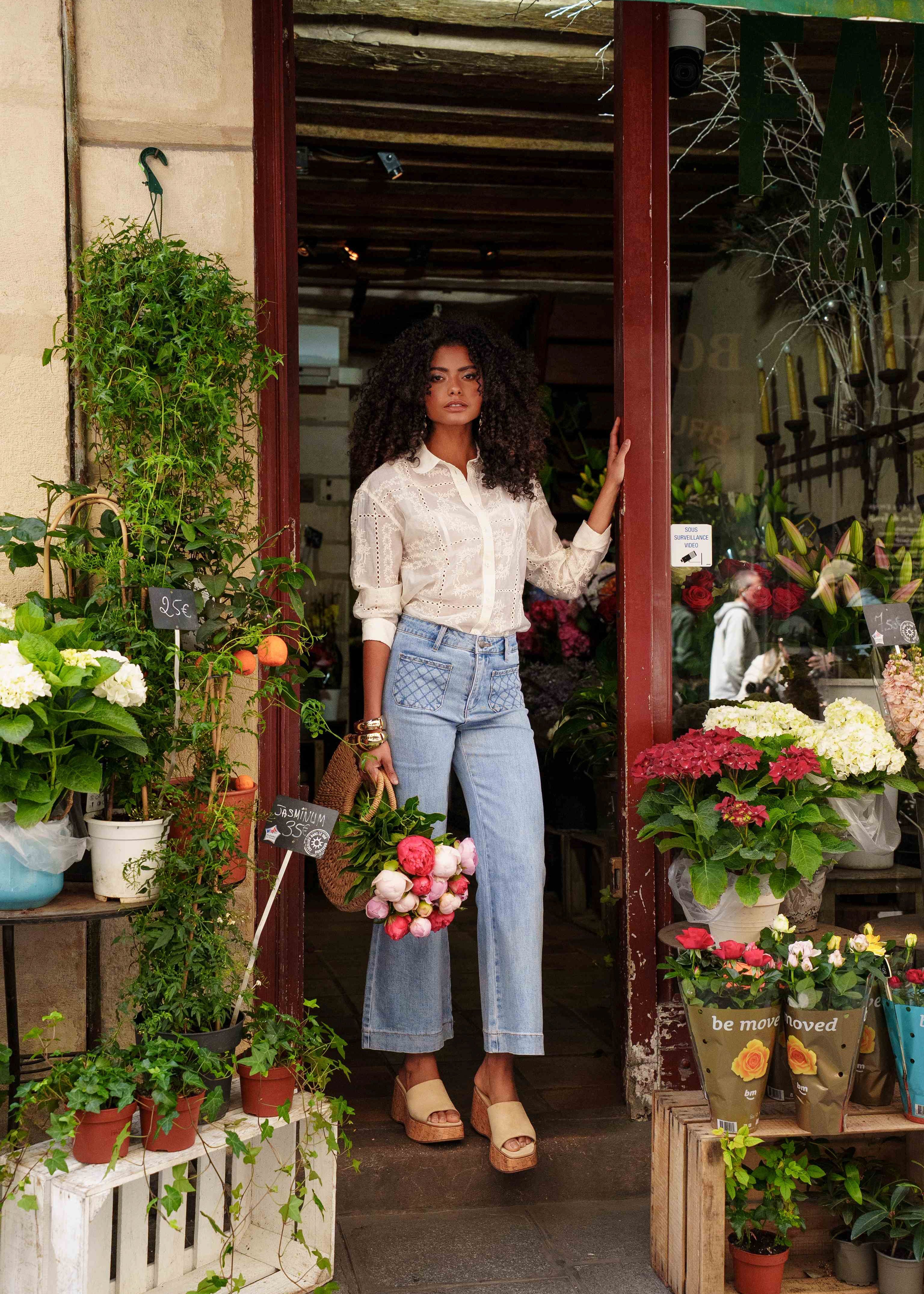 Jean Louise - denim clair