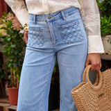 Jean Louise - denim clair