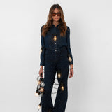 Jean Luxor - denim brut - Oraije Paris