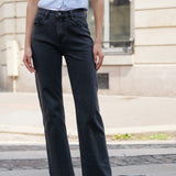 Jean Maddie - denim gris moyen