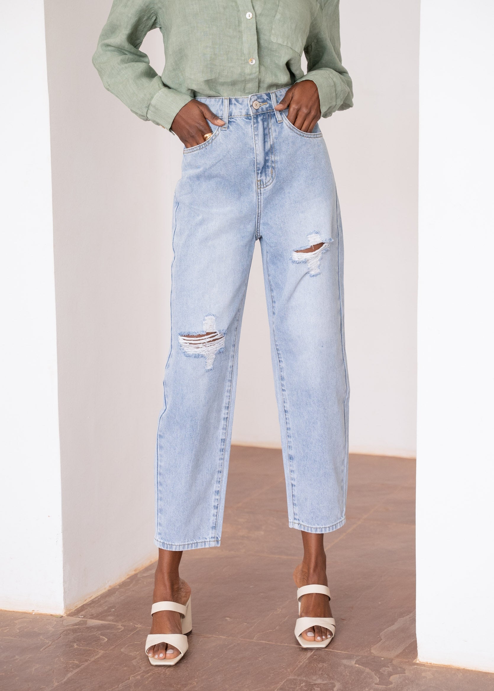 Jean Margot - denim très clair