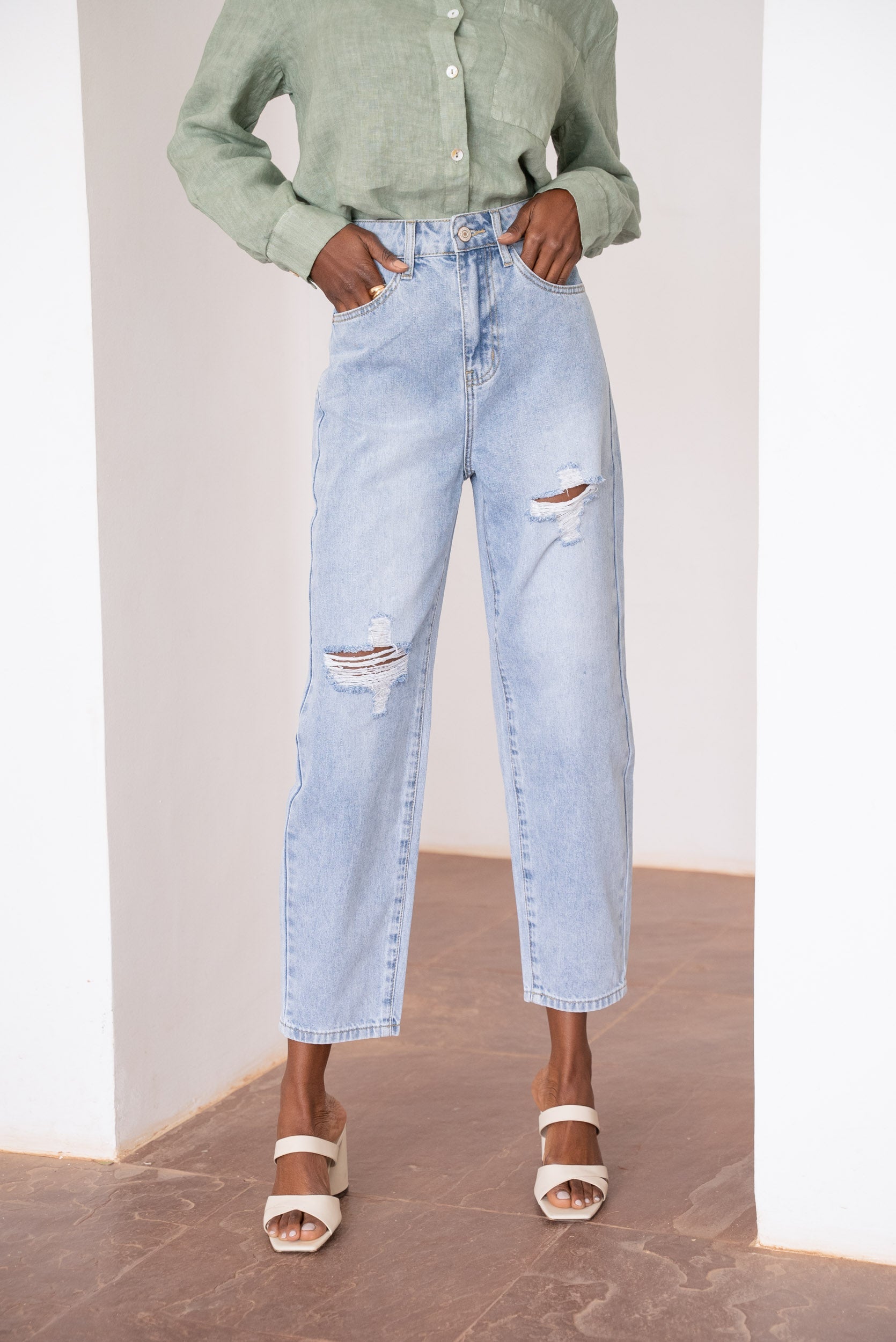 Jean Margot - denim très clair