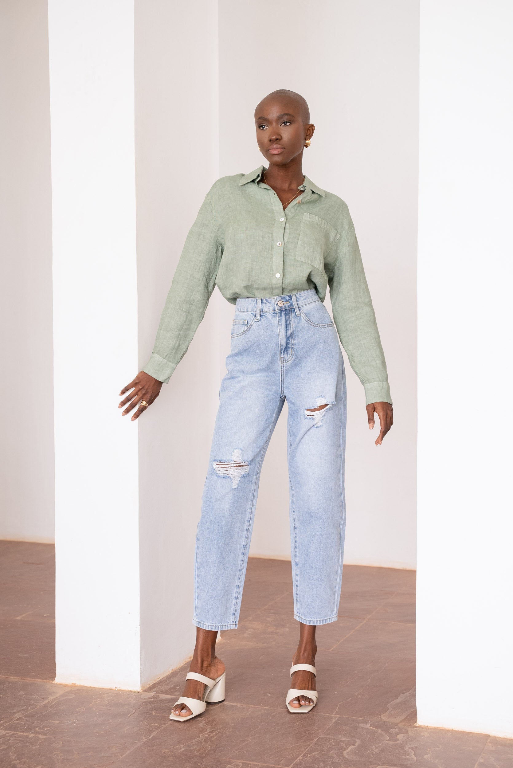 Jeans Margot - Jeans mom fit