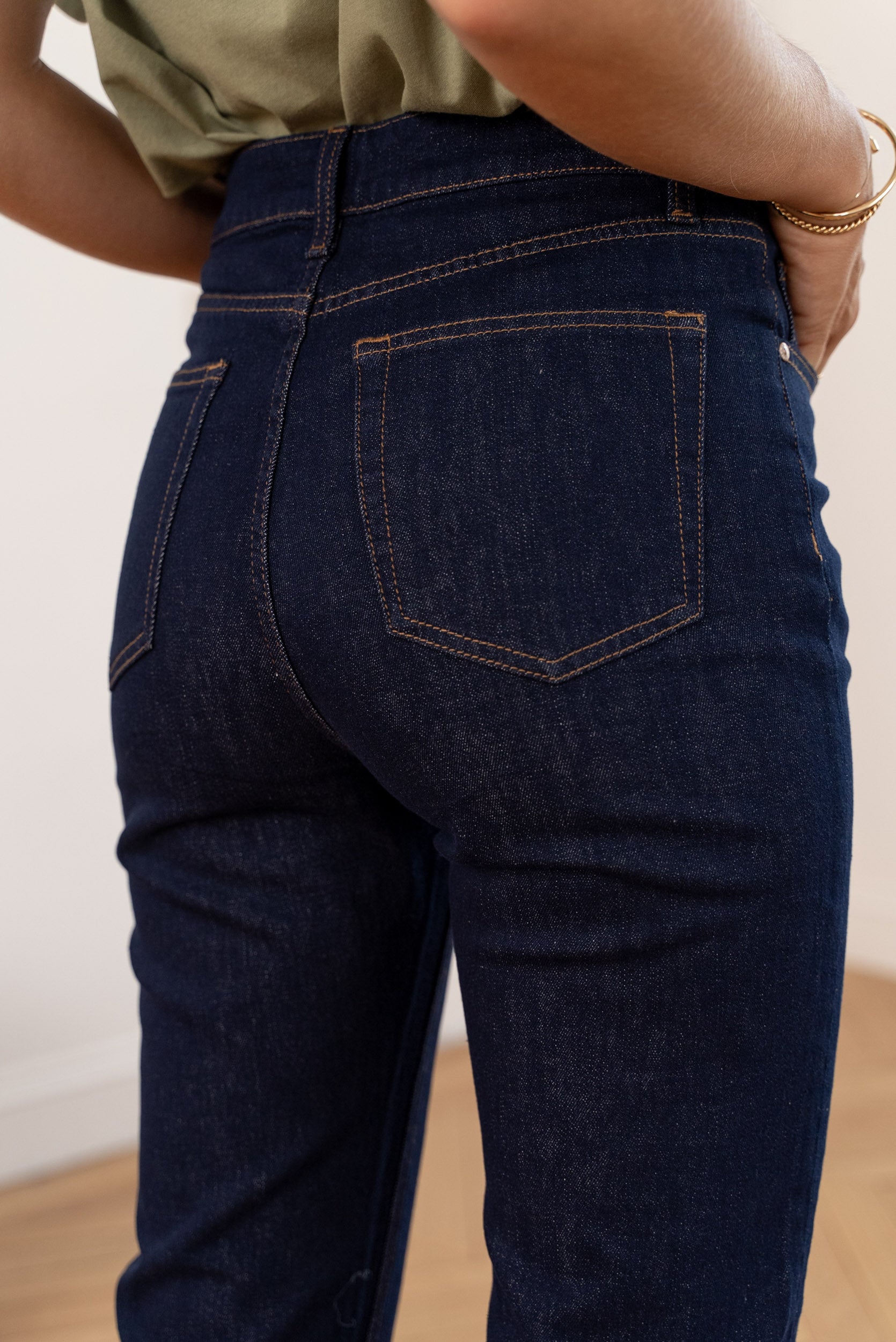 Jean Maryline - denim brut - Oraije Paris