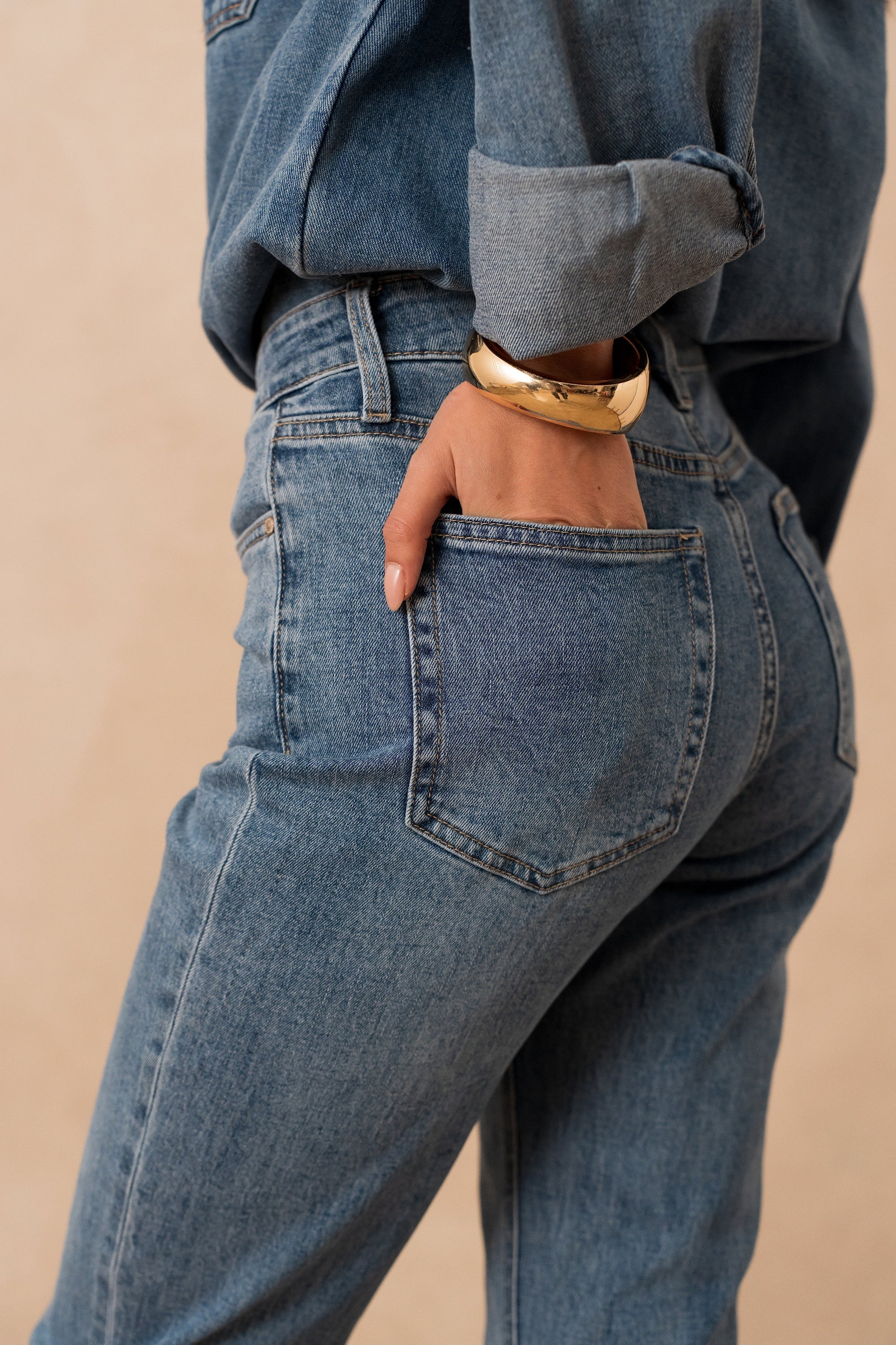 Jean Maryline - denim stone