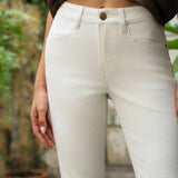 Jean Milena - denim blanc