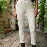 Jean Milena - denim blanc