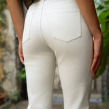 Jean Milena - denim blanc