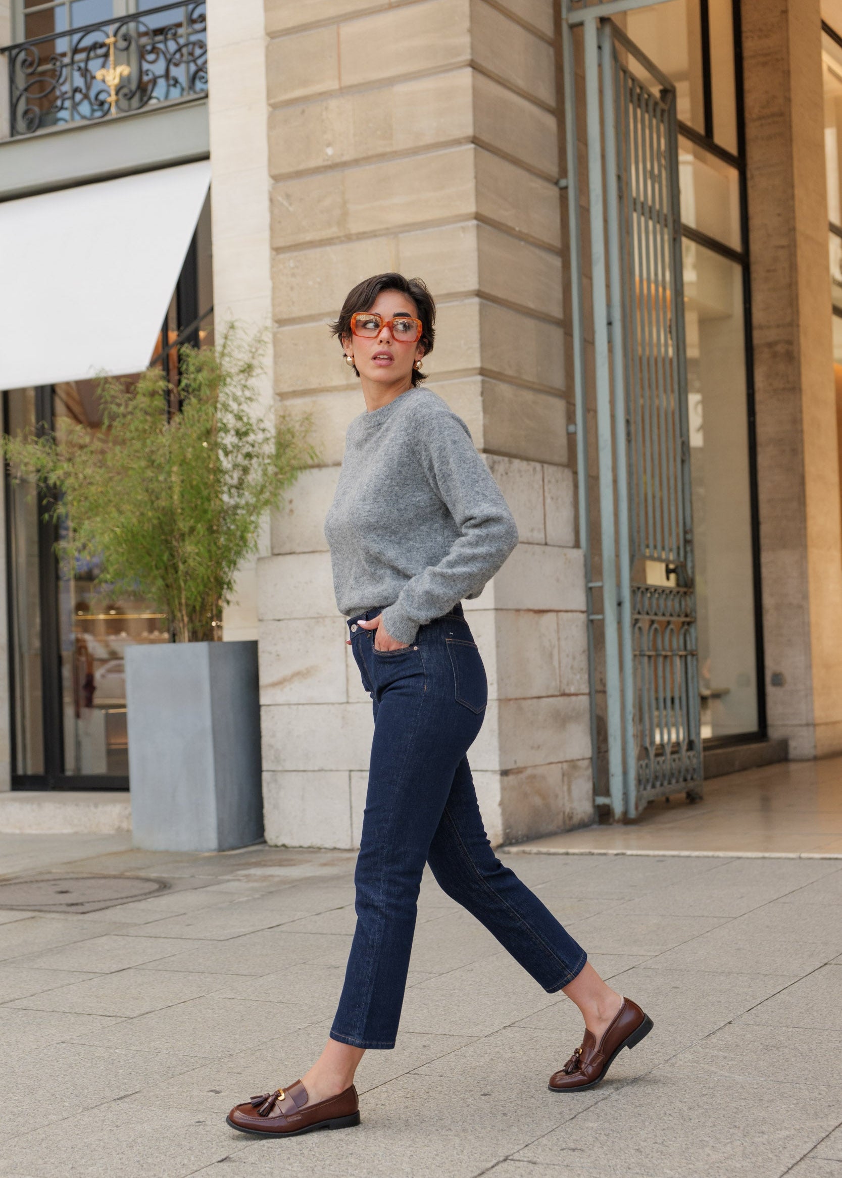 Jean Milena - denim brut - Oraije Paris