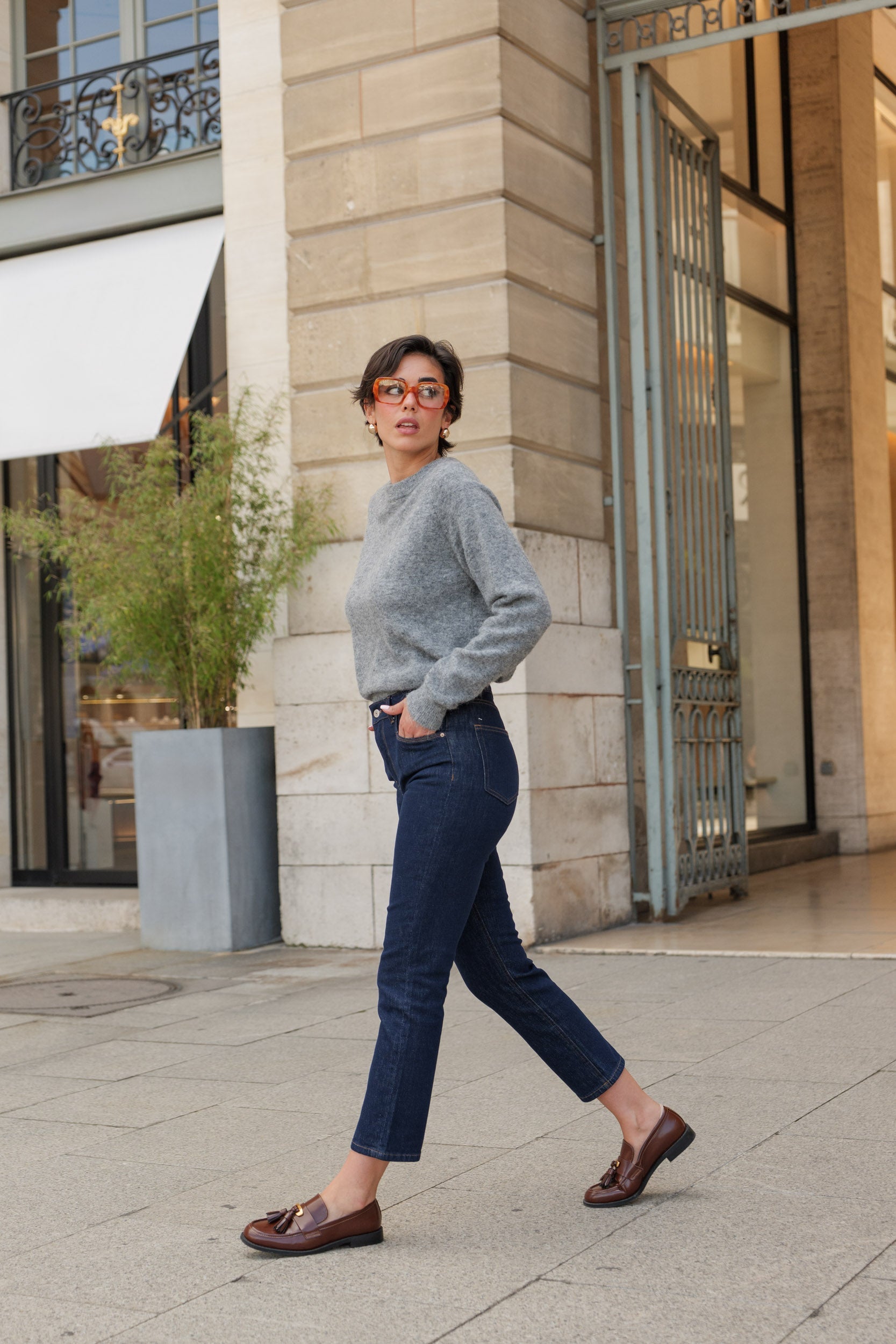 Jean Milena - denim brut - Oraije Paris