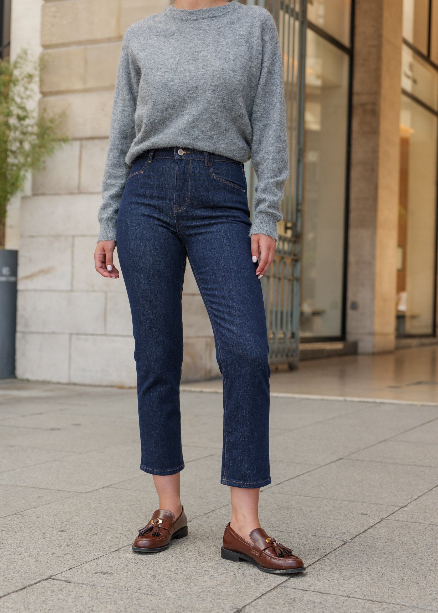 Jean Milena - denim brut - Oraije Paris