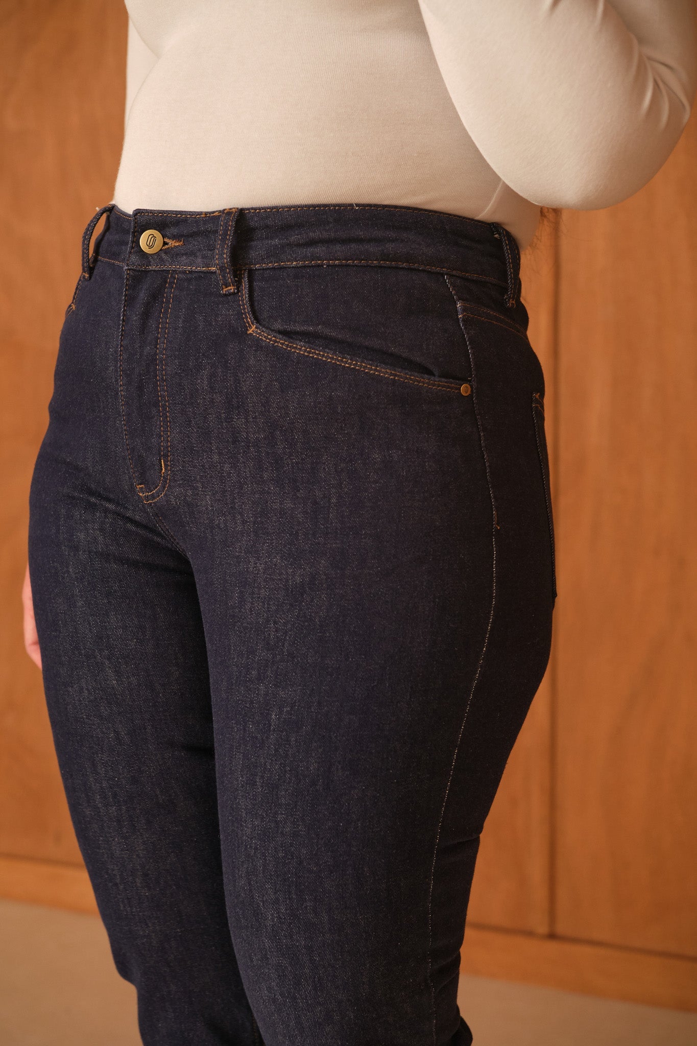 Jean Milena - denim brut - curvy