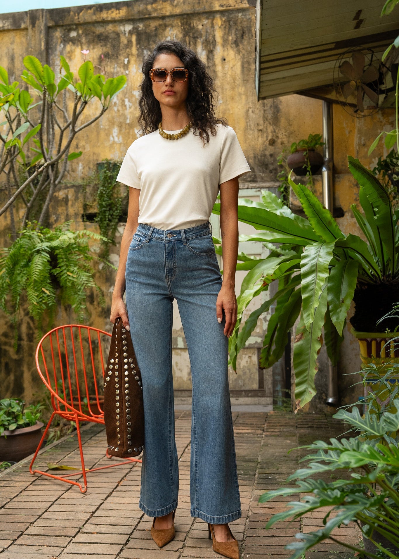 Jean Mona - denim stone