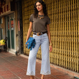 Jean Nola - denim bleu clair